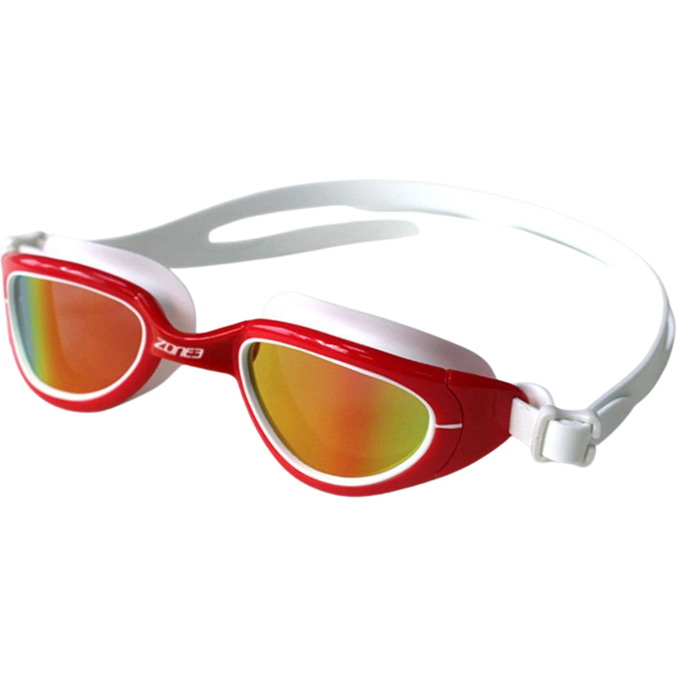 2026 Zone3 Attack Swim Goggles SA18GO - Red / White